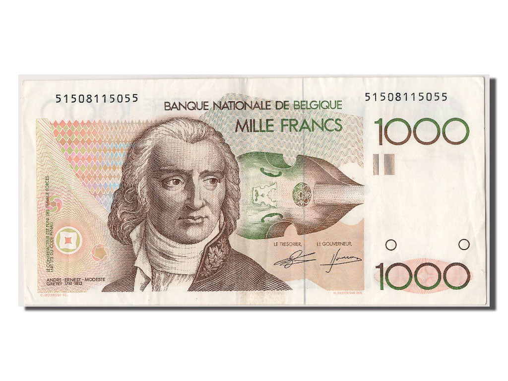 Billet, Belgique, 1000 Francs, SUP