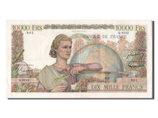 Billet, France, 10,000 Francs, 10 000 F 1945-1956 ''Génie Français'', 1955