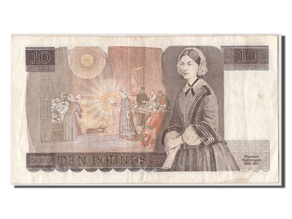 Geldschein, Großbritannien, 10 Pounds, SS+