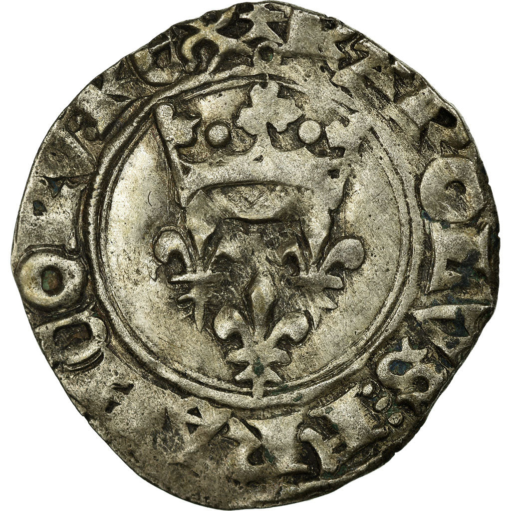 Coin, France, Gros, Paris, EF(40-45), Billon, Duplessy:387A