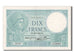 Banknote, France, 10 Francs, 10 F 1916-1942 ''Minerve'', 1939, 1939-09-28