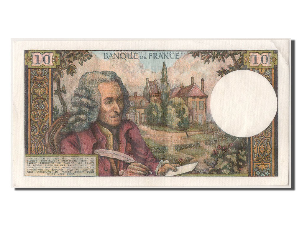 Billete, Francia, 10 Francs, 10 F 1963-1973 ''Voltaire'', 1964, 1964-10-01, SC