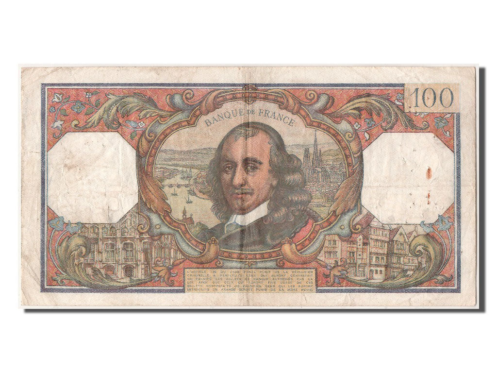 Banknote, France, 100 Francs, 100 F 1964-1979 ''Corneille'', 1964, 1964-04-02
