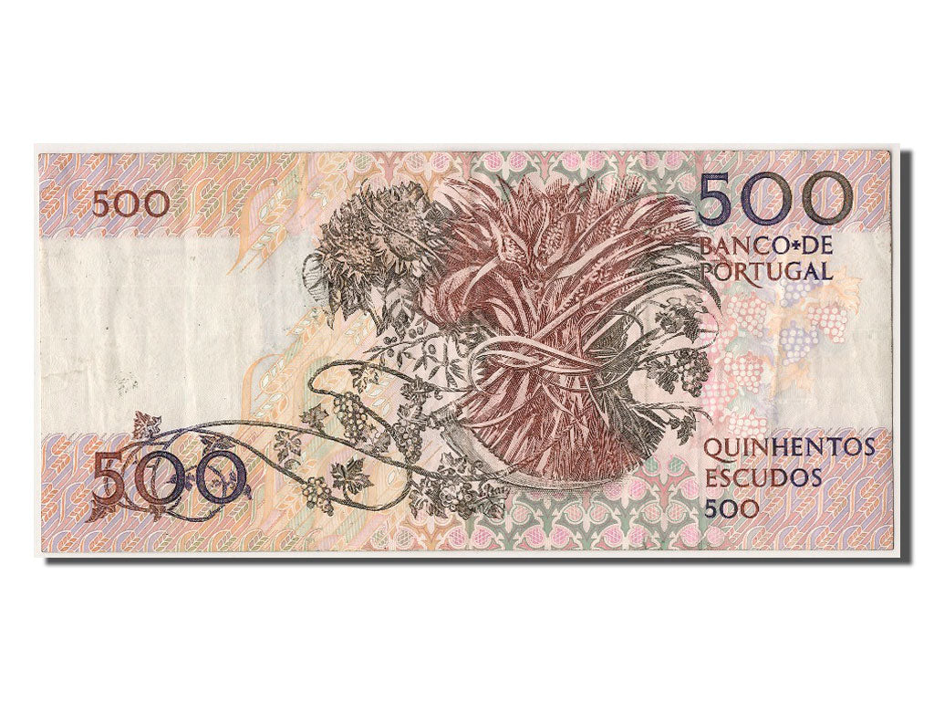Banknote, Portugal, 500 Escudos, 1989, 1989-10-04, AU(50-53)