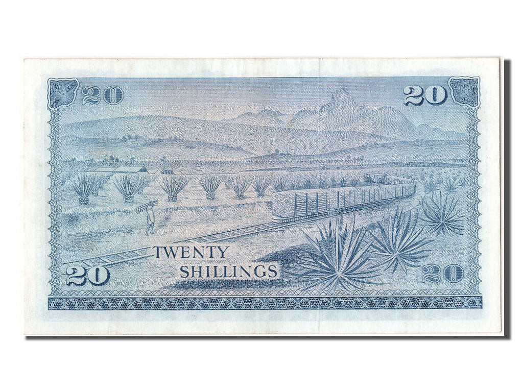Banknote, Kenya, 20 Shillings, 1972, 1972-07-01, UNC(63)