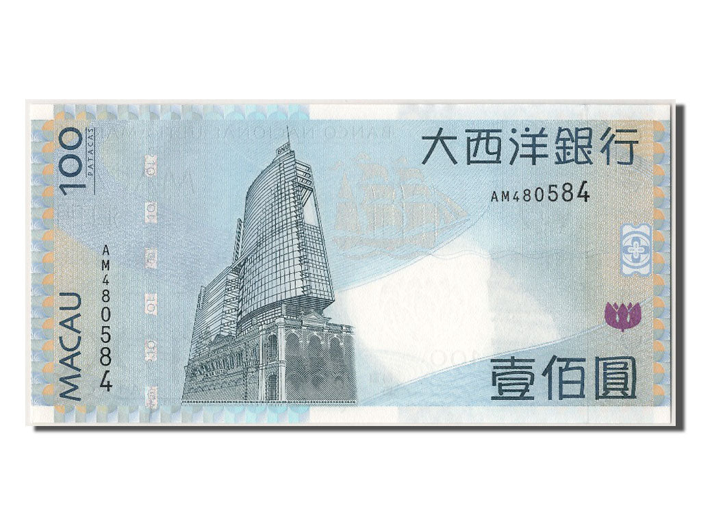 Billet, Macau, 100 Patacas, 2008, 2005-08-08, NEUF