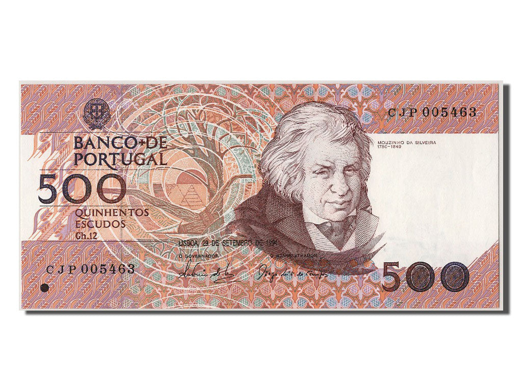 Geldschein, Portugal, 500 Escudos, 1994, 1994-09-29, UNZ