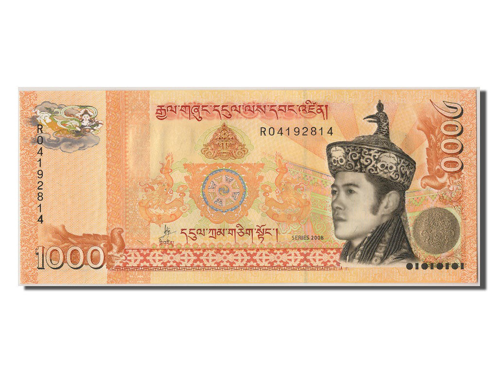 Banknote, Bhutan, 1000 Ngultrum, 2008, UNC(65-70)