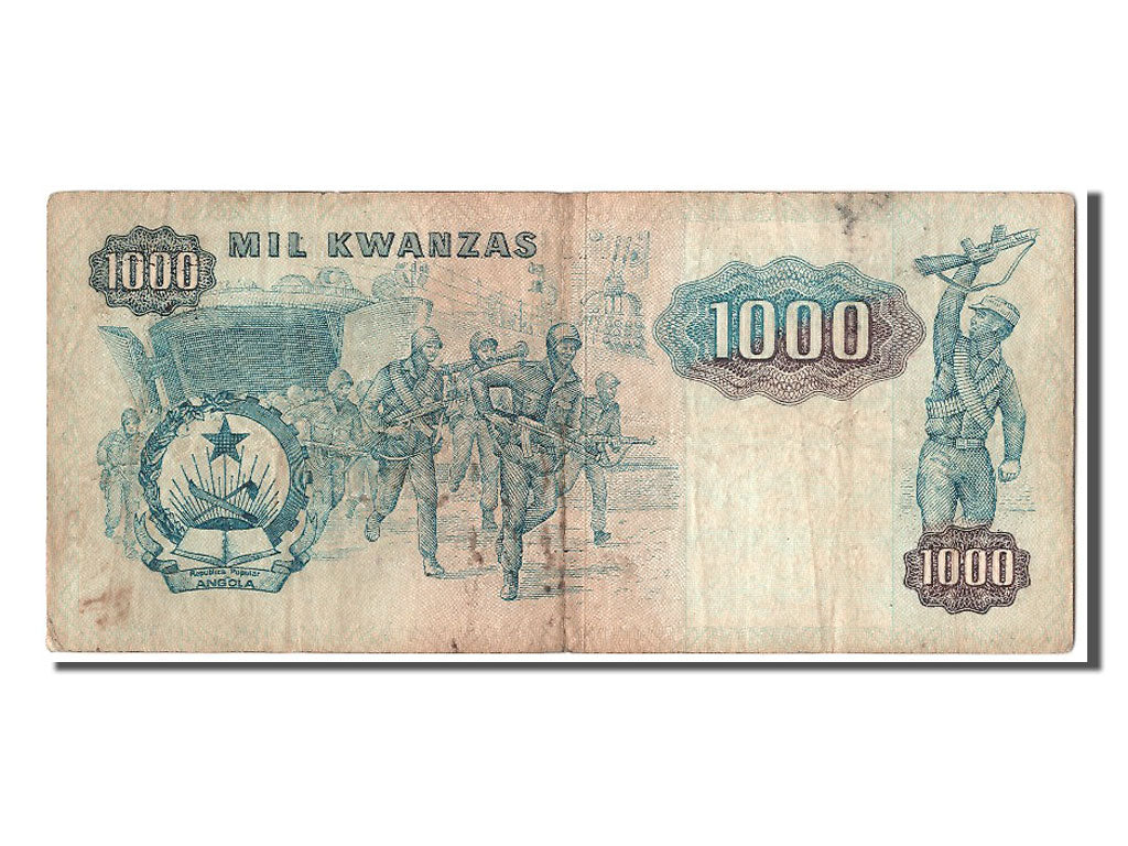 Banknote, Angola, 1000 Kwanzas, 1984, 1984-01-07, VF(20-25)