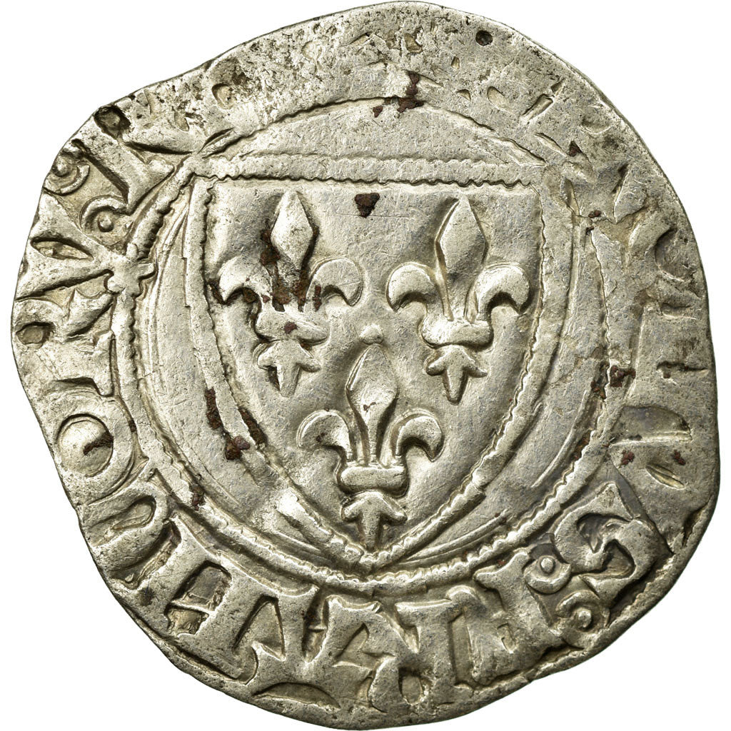 Münze, Frankreich, Blanc, Rouen, SS, Billon, Duplessy:377C