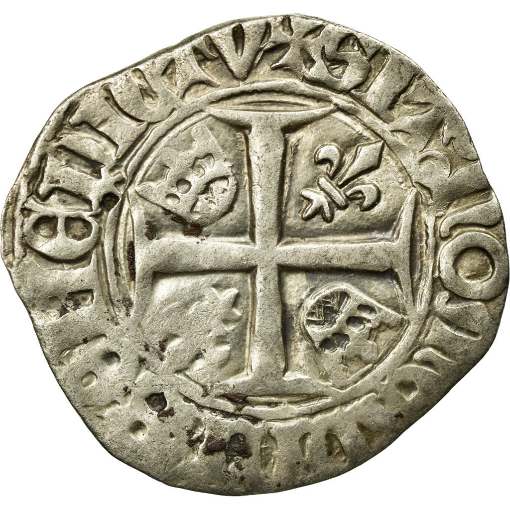Münze, Frankreich, Blanc, Rouen, SS, Billon, Duplessy:377C