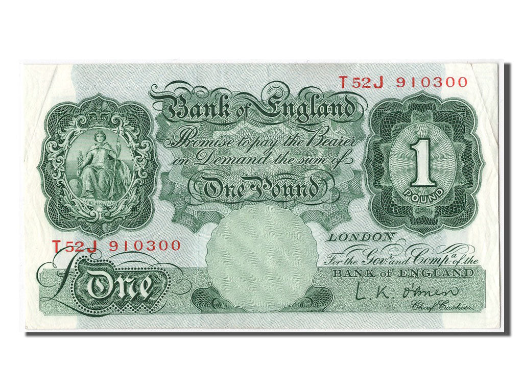 Geldschein, Großbritannien, 1 Pound, VZ