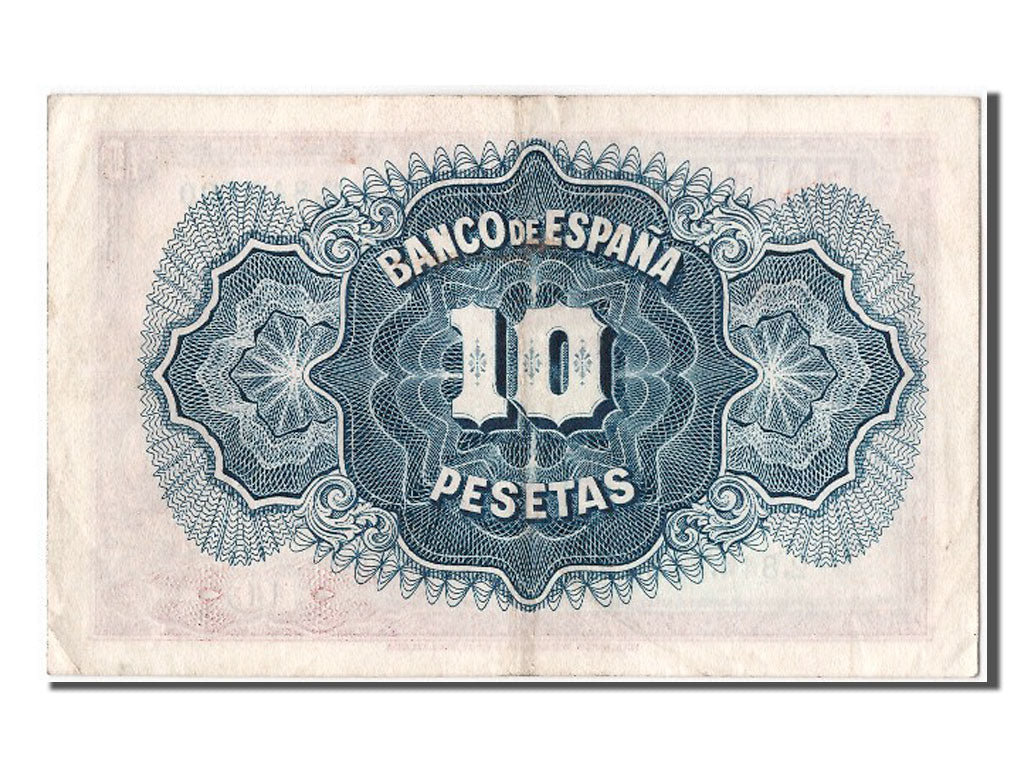 Banconote, Spagna, 10 Pesetas, 1935, SPL-