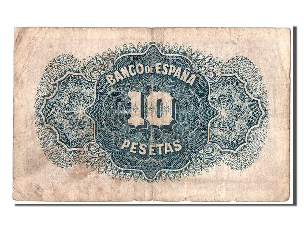 Banknote, Spain, 10 Pesetas, 1935, VF(20-25)