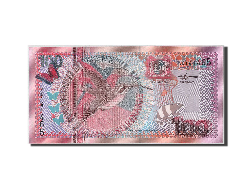 Billete, 100 Gulden, 2000, Surinam, 2000-01-01, UNC