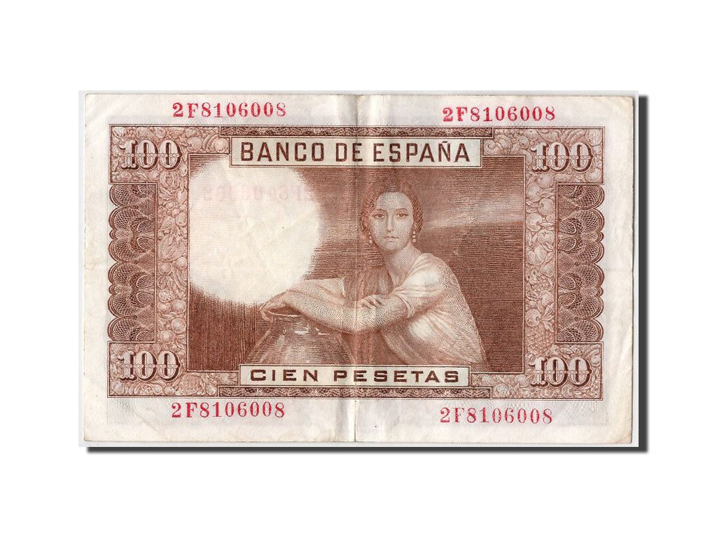 Billete, 100 Pesetas, 1953, España, 1953-04-07, MBC