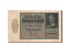 Banknote, Germany, 10,000 Mark, 1922, 1922-01-19, VF(30-35)