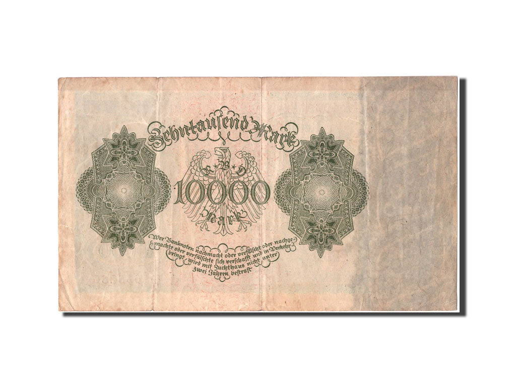 Banknote, Germany, 10,000 Mark, 1922, 1922-01-19, VF(30-35)