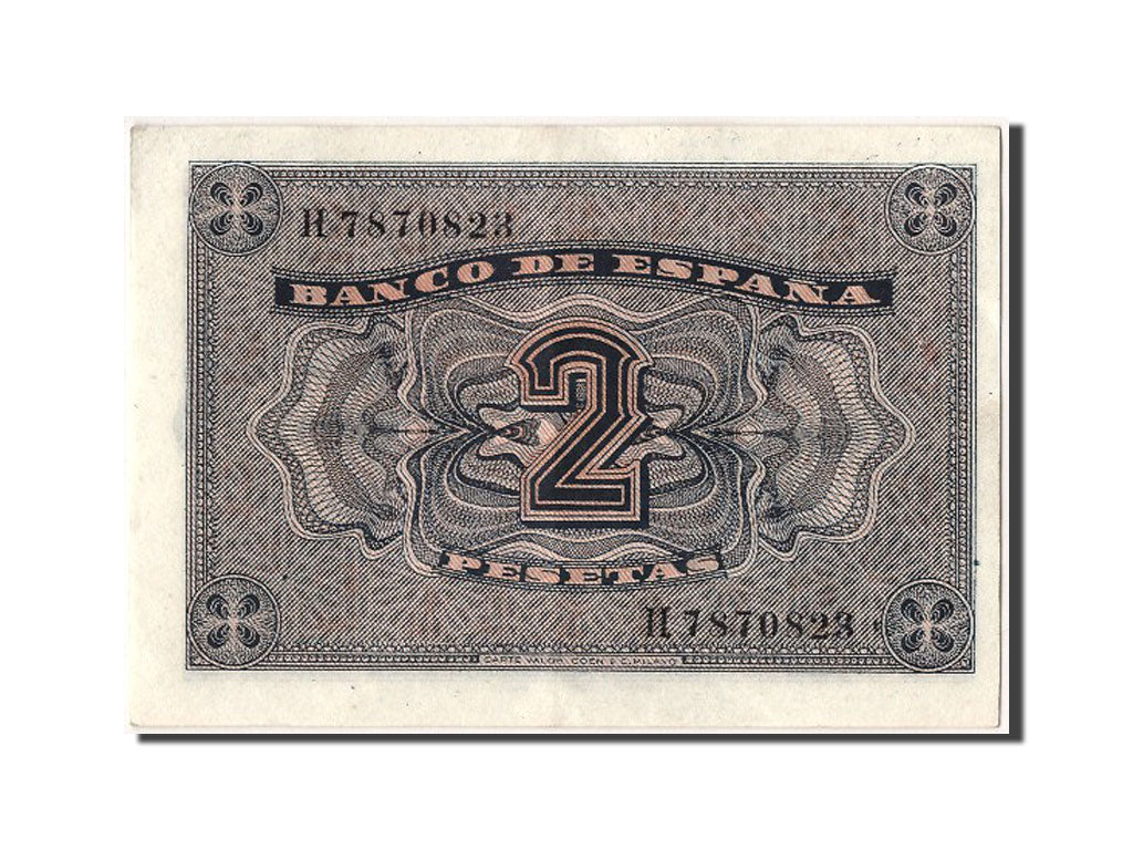 Banconote, Spagna, 2 Pesetas, 1938, SPL
