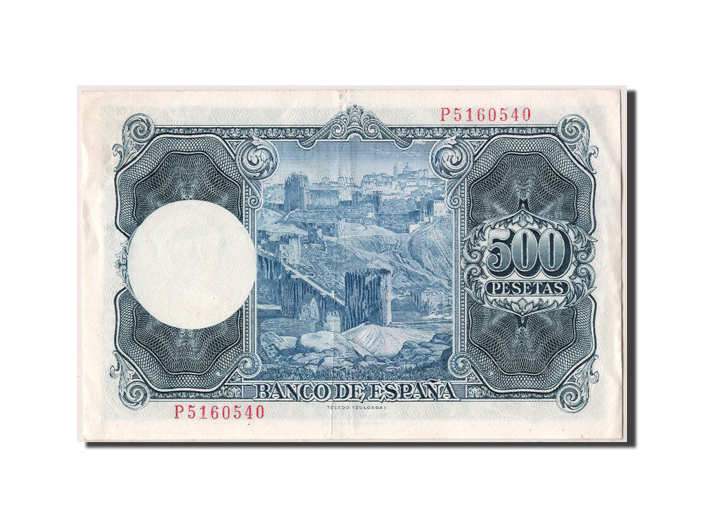 Billete, 500 Pesetas, 1954, España, 1954-07-22, EBC+