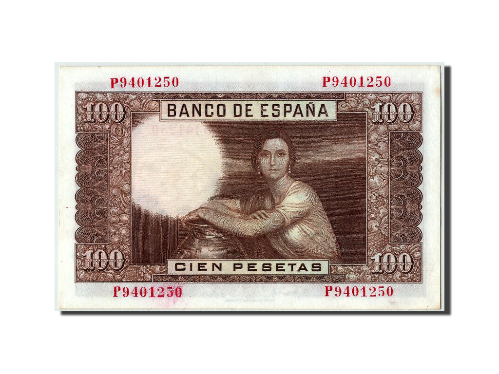 Billet, Espagne, 100 Pesetas, 1953, 1953-04-07, NEUF