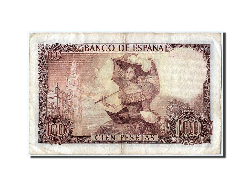 Banknote, Spain, 100 Pesetas, 1965, 1965-11-19, EF(40-45)