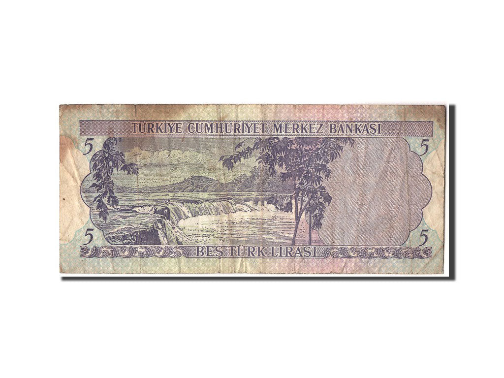 Geldschein, Türkei, 5 Lira, 1970, 1970-01-26, S