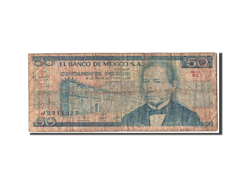 Biljet, Mexico, 50 Pesos, 1981, 1981-01-27, B