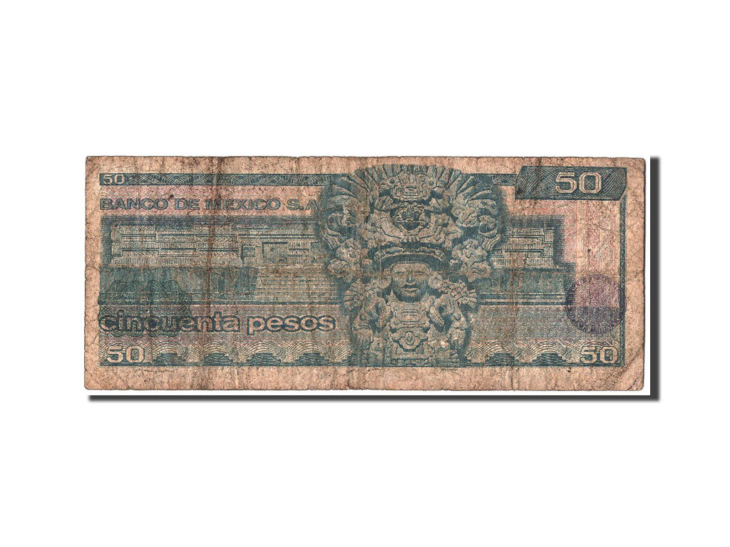 Biljet, Mexico, 50 Pesos, 1981, 1981-01-27, B
