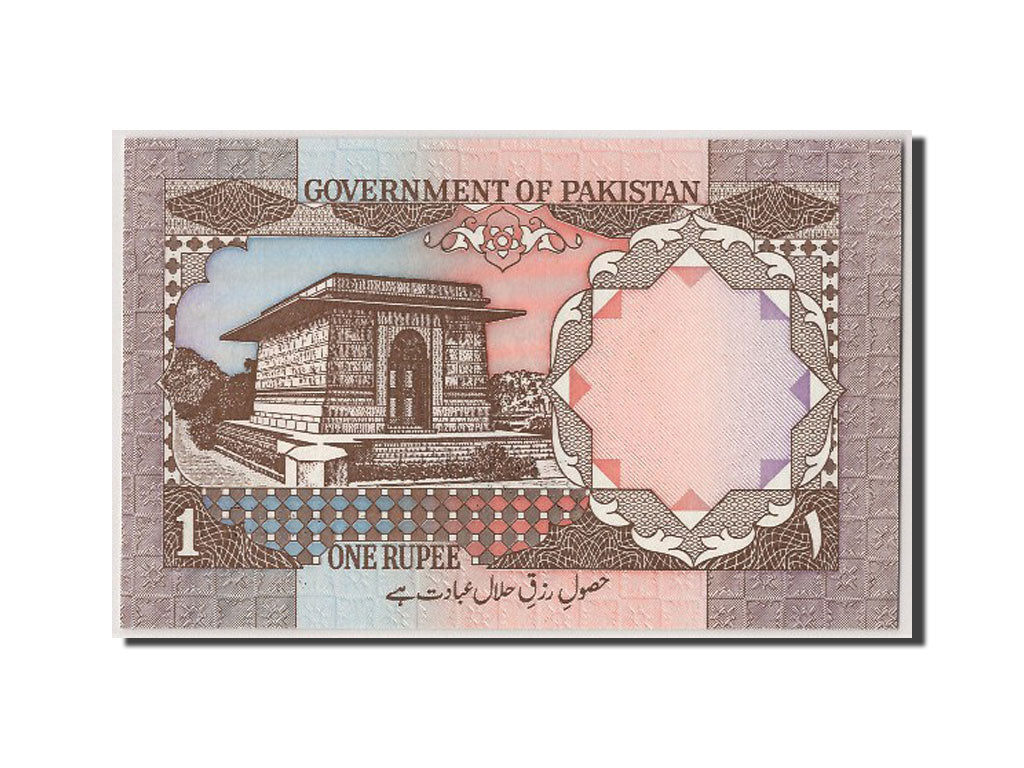 Banknot, Pakistan, 1 Rupee, UNC(65-70)