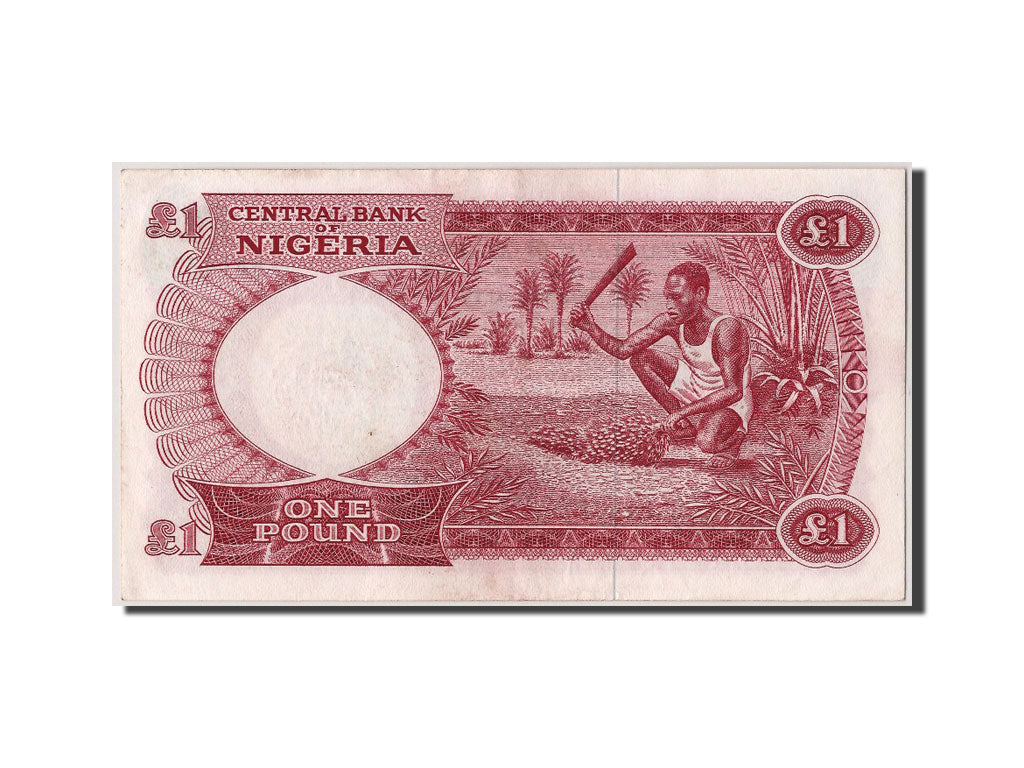 Billet, Nigéria, 1 Pound, SUP+