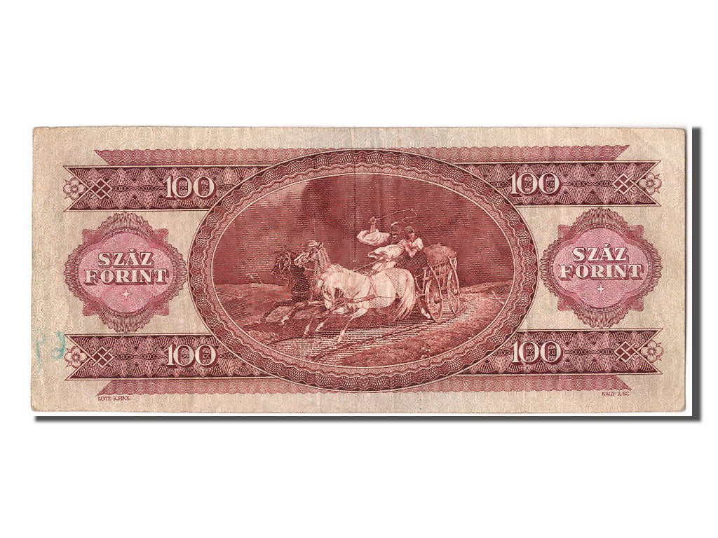 Banknot, Węgry, 100 Forint, 1968, 1968-10-24, VF(30-35)