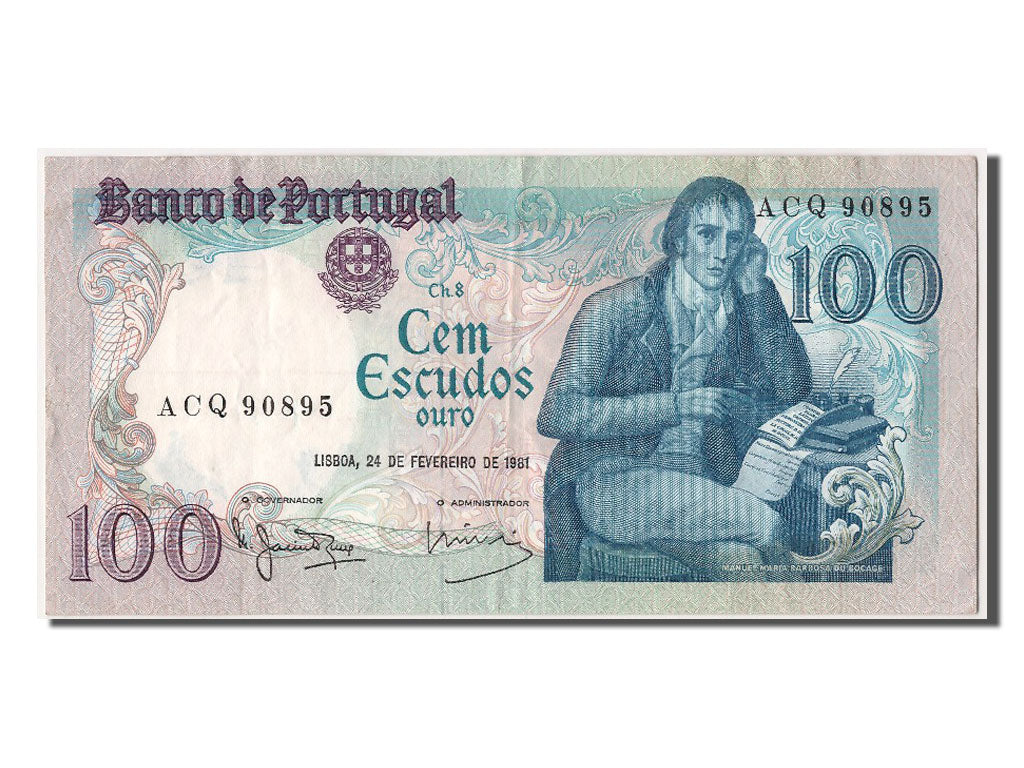 Billet, Portugal, 100 Escudos, 1981, 1981-02-24, SUP