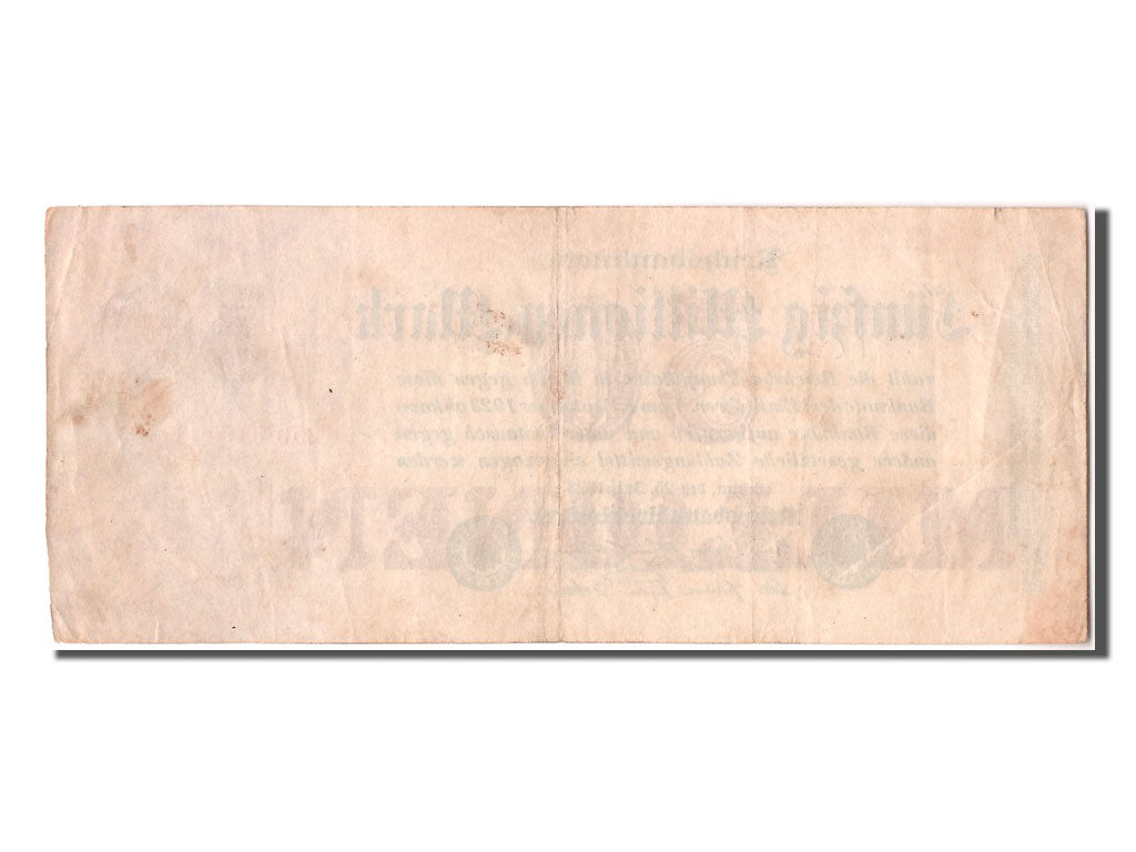 Geldschein, Deutschland, 50 Millionen Mark, 1923, 1923-07-25, SS