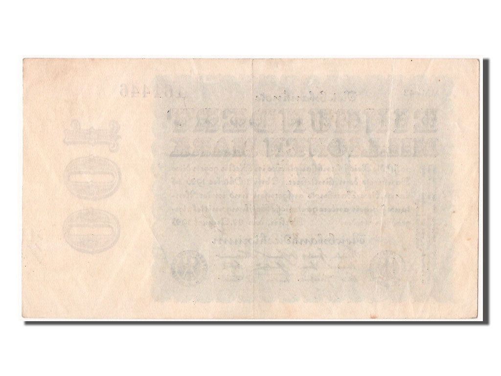 Banknot, Niemcy, 100 Millionen Mark, 1923, 1923-08-22, AU(55-58)