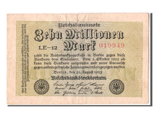 Banknote, Germany, 10 Millionen Mark, 1923, 1923-08-22, VF(30-35)