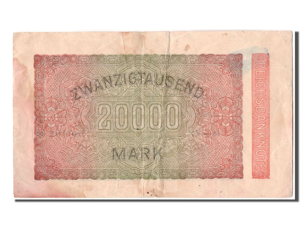 Geldschein, Deutschland, 20,000 Mark, 1923, 1923-02-20, S+