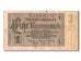Billet, Allemagne, 1 Rentenmark, 1937, 1937-01-30, TB