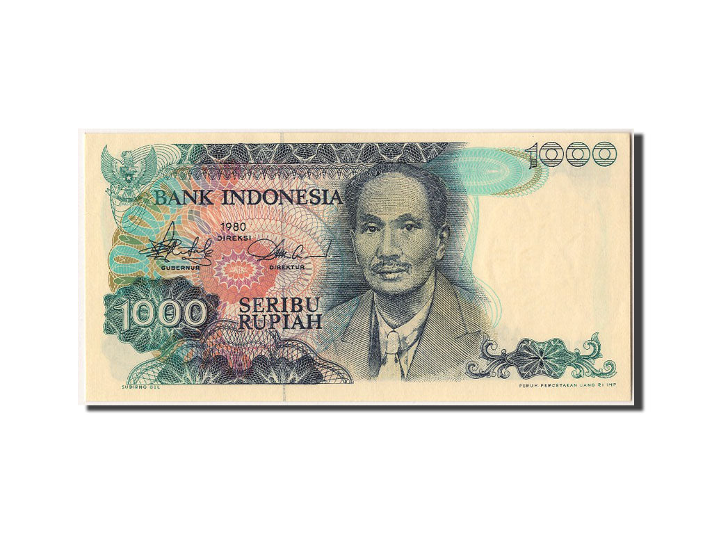 Banconote, Indonesia, 1000 Rupiah, 1980, FDS