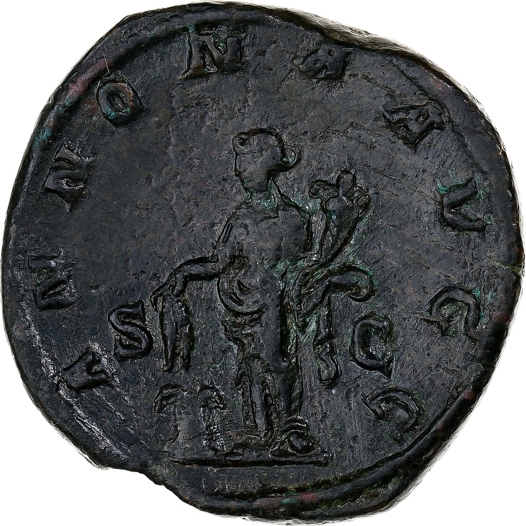 Philip I, Sesterzio, 244-249, Rome, Bronzo, BB, RIC:168