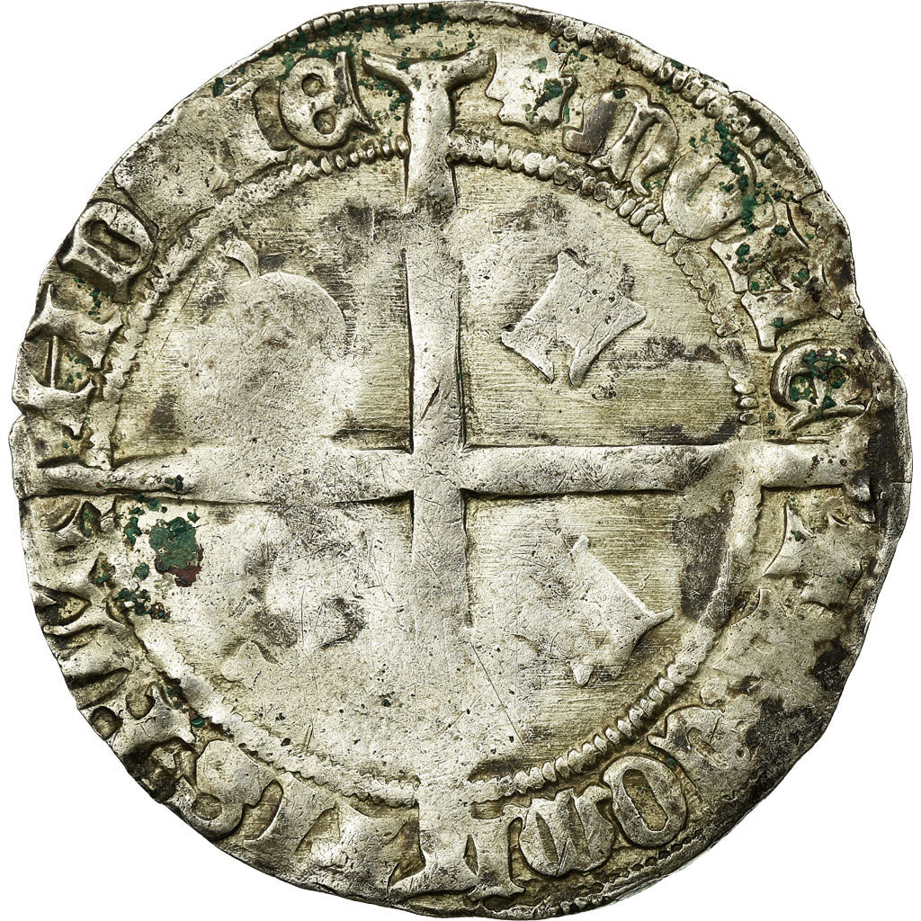 Coin, France, Double Gros, VF(30-35), Silver, Boudeau:2260