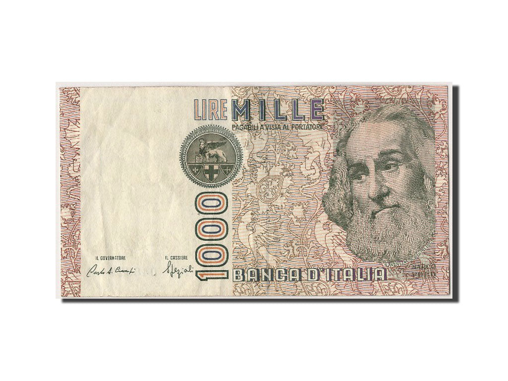 Billet, Italie, 1000 Lire, TTB