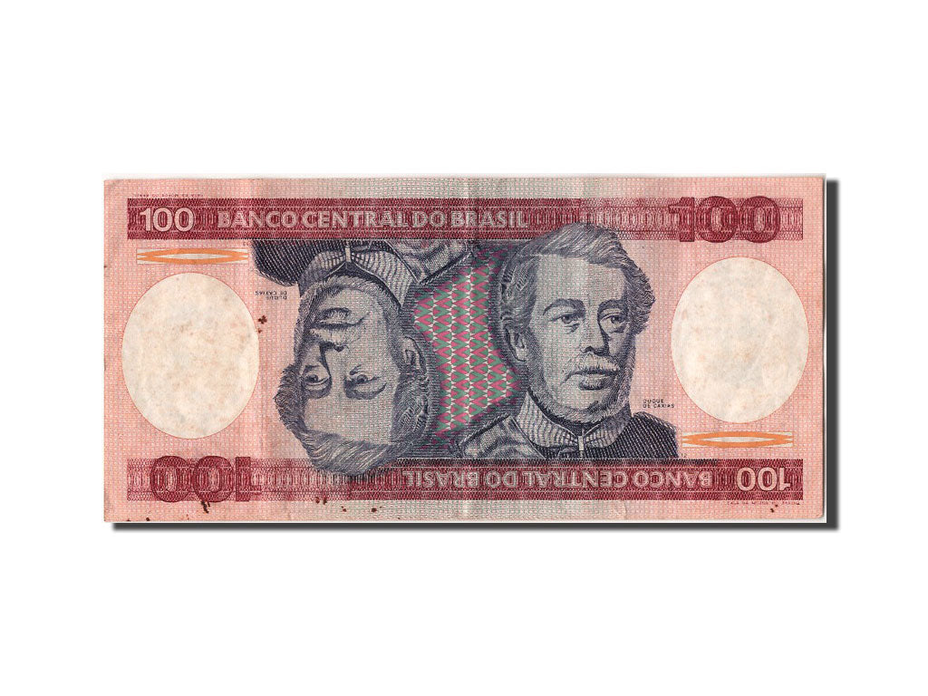 Billete, 100 Cruzeiros, Brasil, MBC