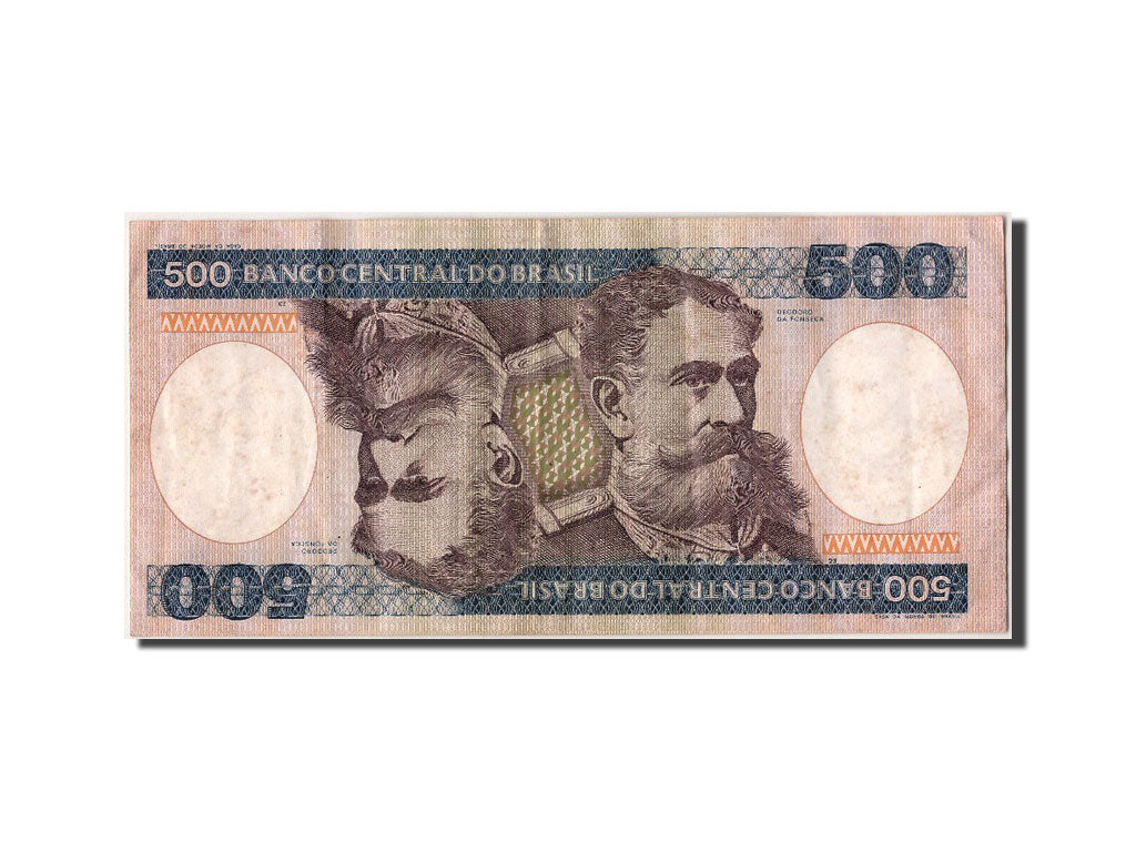 Billete, 500 Cruzeiros, Brasil, MBC