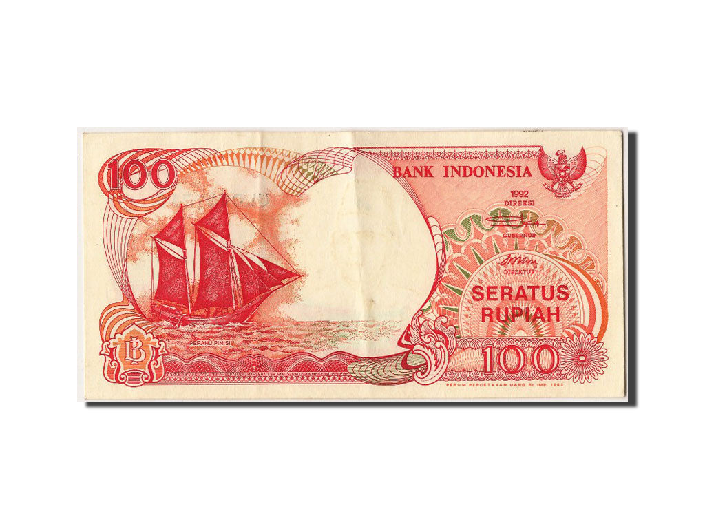 Banconote, Indonesia, 100 Rupiah, 1993, SPL-