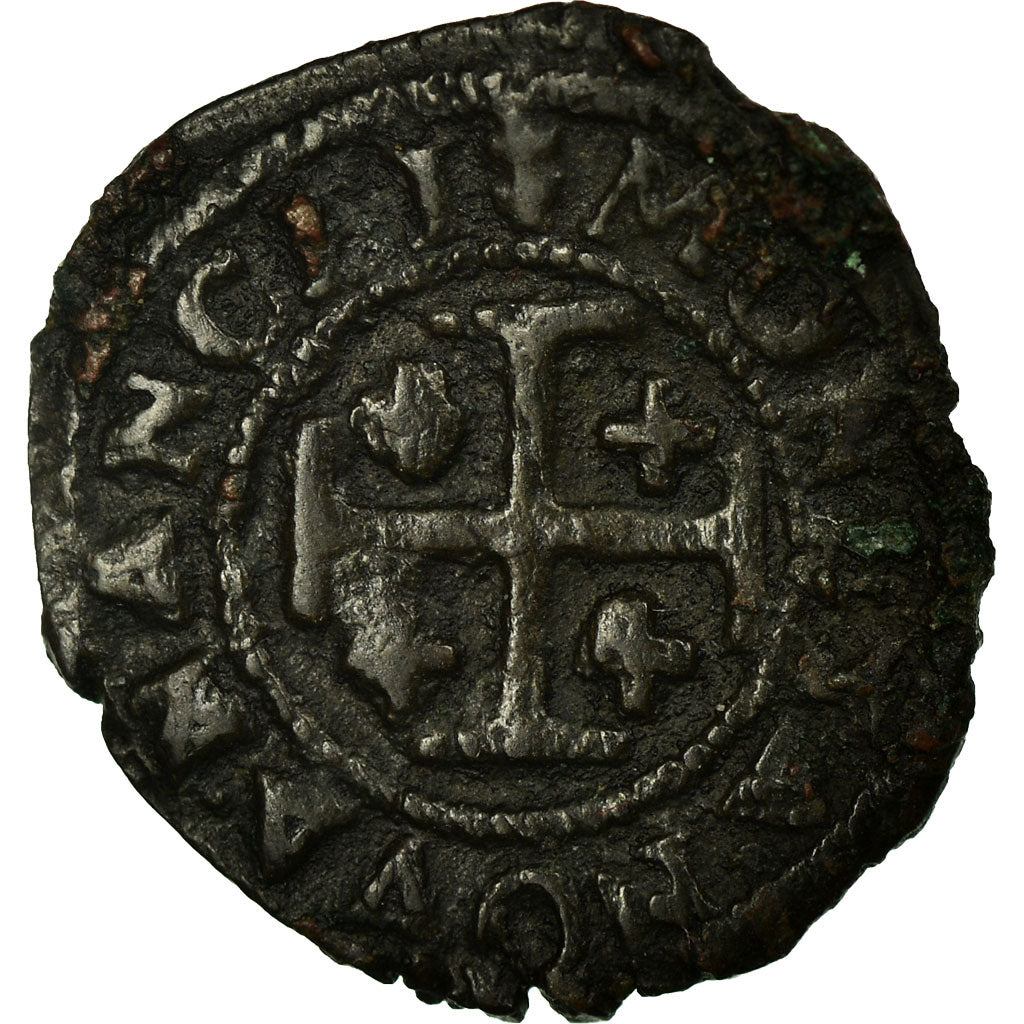 Coin, German States, LORRAINE, Heinrich, 2 Denier, Nancy, VF(30-35), Silver