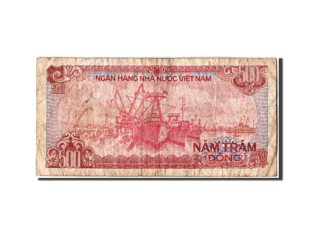 Billet, Viet Nam, 500 Dông, 1988, B+