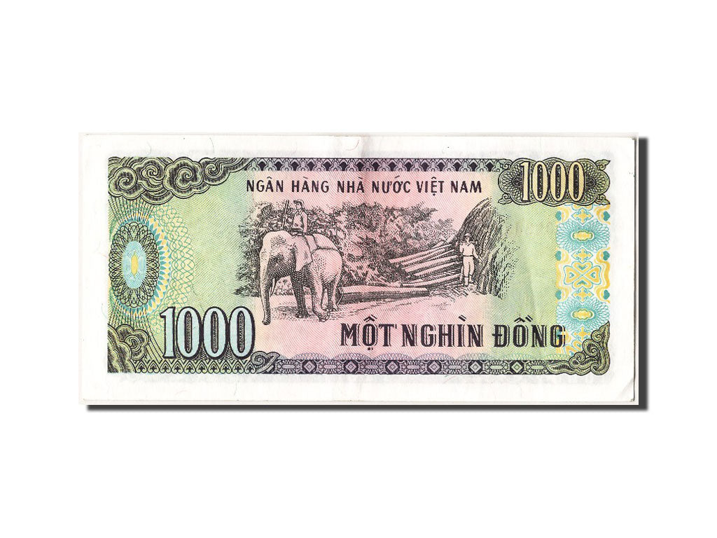 Banknote, Viet Nam, 1000 D<ox>ng, 1988, AU(55-58)