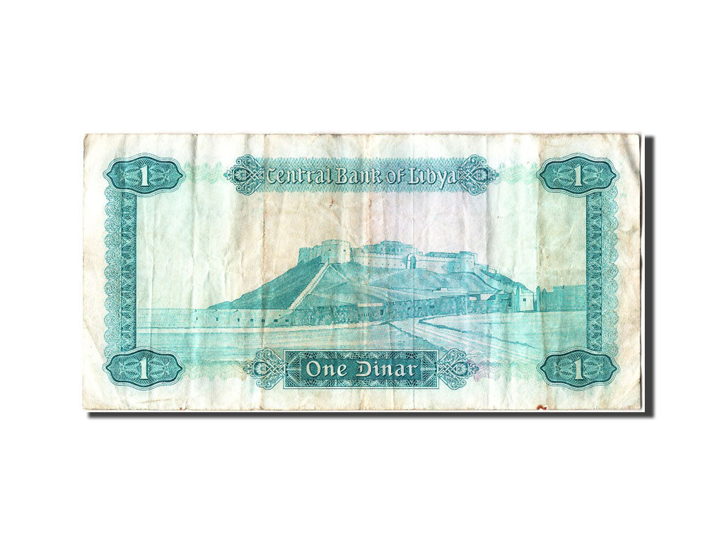 Banconote, Libia, 1 Dinar, MB