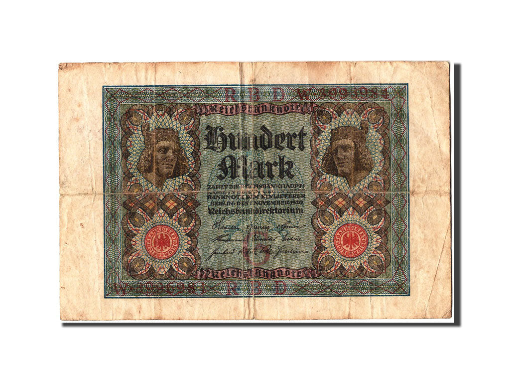 Geldschein, Deutschland, 100 Mark, 1920, 1920-11-01, SGE